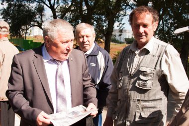 Perm, Rusya, Temmuz 04.2015:Meeting Havacılık colle gazileri