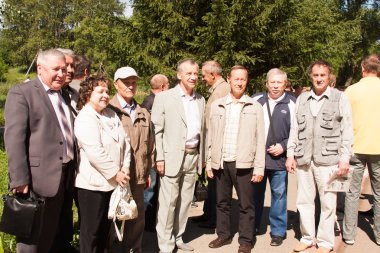 Perm, Rusya, Temmuz 04.2015:Meeting Havacılık colle gazileri