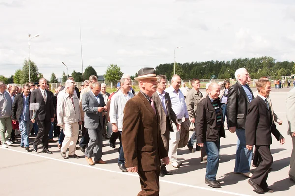 Perm, Rusya, Temmuz 04.2015:People Gazi grand hoş geldiniz — Stok fotoğraf