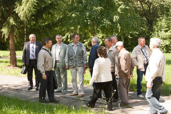 Perm, Rusya, Temmuz 04.2015:Meeting Havacılık colle gazileri