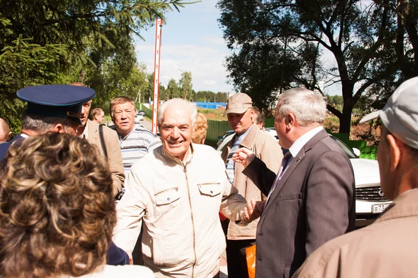 Perm, Rusko, Červenec 04.2015:Meeting veteránů letectví colle — Stock fotografie