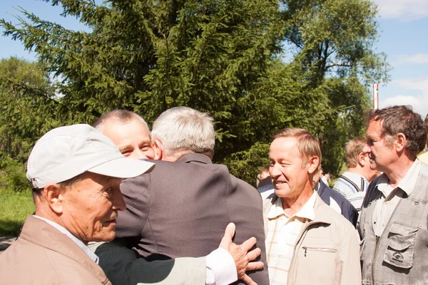 Perm, Ryssland, juli 04.2015:Meeting av veteraner från luftfarten colle — Stockfoto