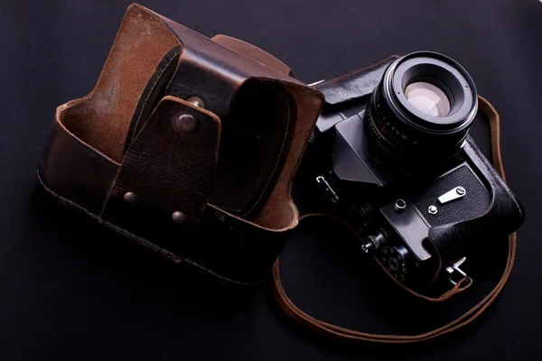 Starý fotoaparát — Stock fotografie
