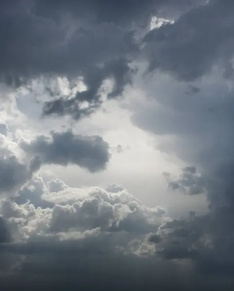 Céu Nublado Antes Uma Tempestade — Fotografia de Stock