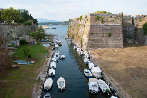 Old fortress of CorfuOld fortress of Corfu — Stock Photo, Image