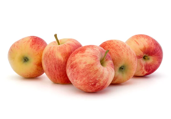 Manzanas rojas aisladas — Foto de Stock