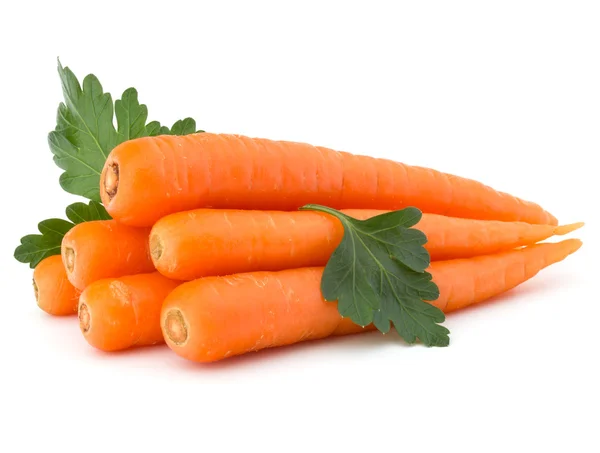 Sweet raw carrots tuber — Stock Photo, Image