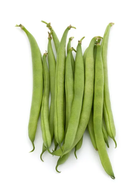 Green beans, handful — Stock Photo, Image