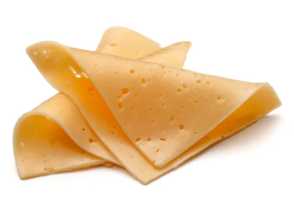 Απομονωμένες τυρί σε φέτες — Φωτογραφία Αρχείου