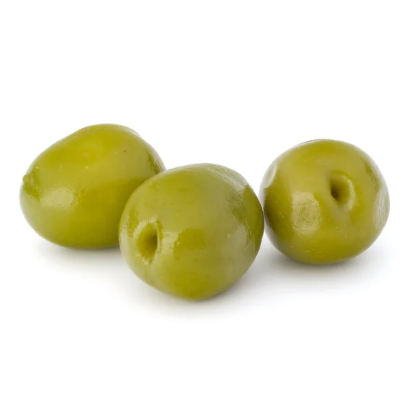 Frutas de aceitunas verdes — Foto de Stock