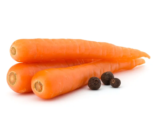 Tubérculos doces de cenoura crua — Fotografia de Stock