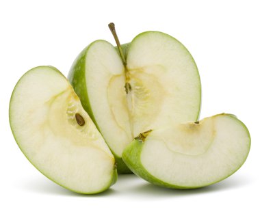 Yeşil elma dilimli