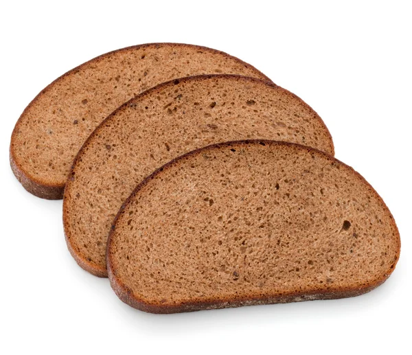 Свеженарезанный ржаной хлеб — стоковое фото