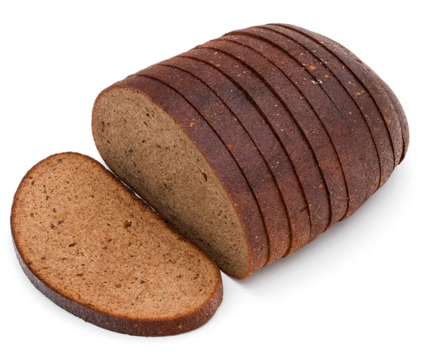 Fresh sliced rye bread loaf — Stock Photo, Image