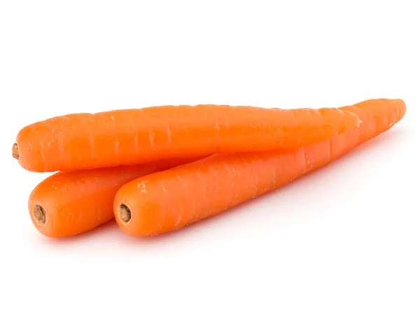 Sweet raw carrots tubers — Stock Photo, Image