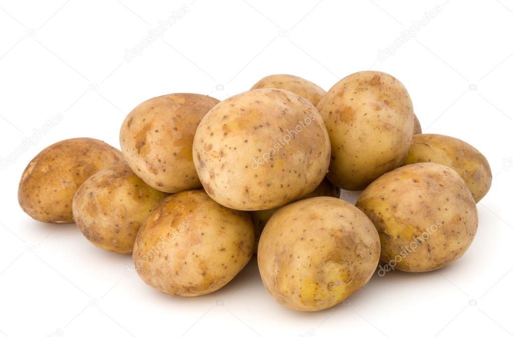 New potatoes tubers