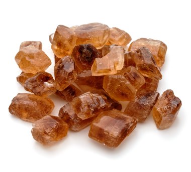 şeker kamışı küpleri yığını