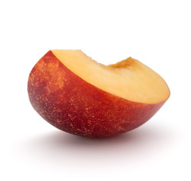 Nektarin meyve dilim