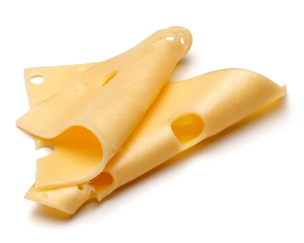 맛 있는 치즈 슬라이스 — 스톡 사진