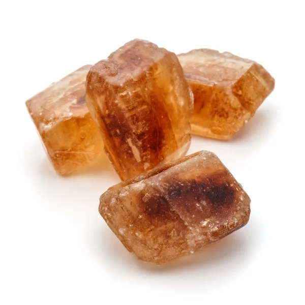 Lump cane sugar cubes — Stock Photo, Image