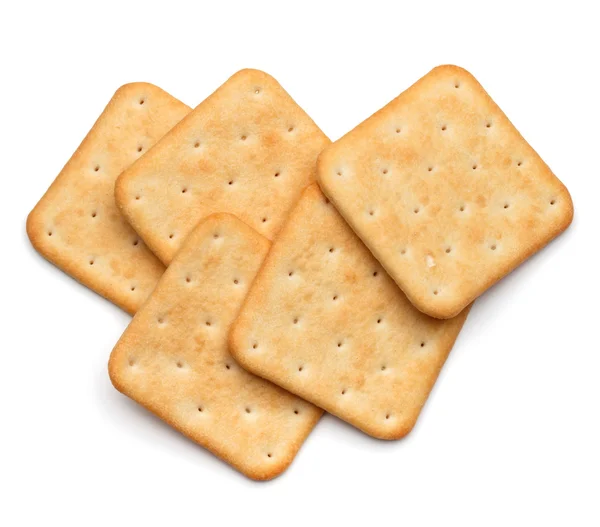 Száraz cracker cookie-k — Stock Fotó