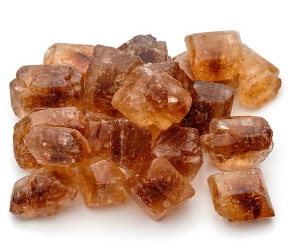 Lump cane sugar cubes — Stock Photo, Image