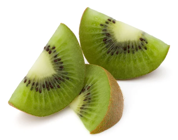 Kiwi in Scheiben geschnitten — Stockfoto