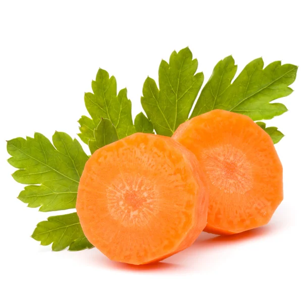 Tranches de carotte hachées — Photo