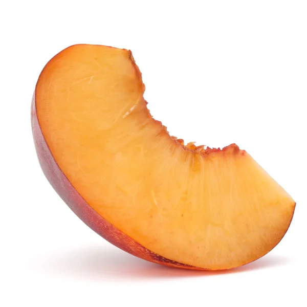 Nectarine vruchten segment — Stockfoto