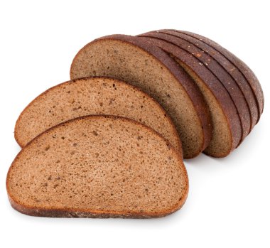 Çavdar ekmeği ekmek dilimlenmiş