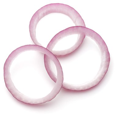 Kırmızı soğan dilimlenmiş