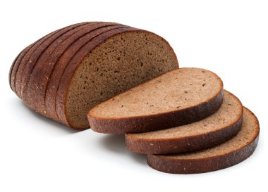 Çavdar ekmeği ekmek dilimlenmiş