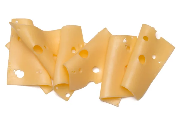 Sabrosas rebanadas de queso — Foto de Stock