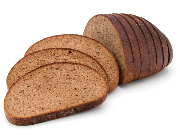 Szeletelt kenyér rozskenyér — Stock Fotó