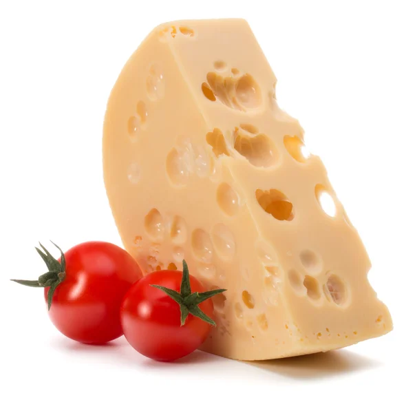 Pedaço de queijo fresco — Fotografia de Stock
