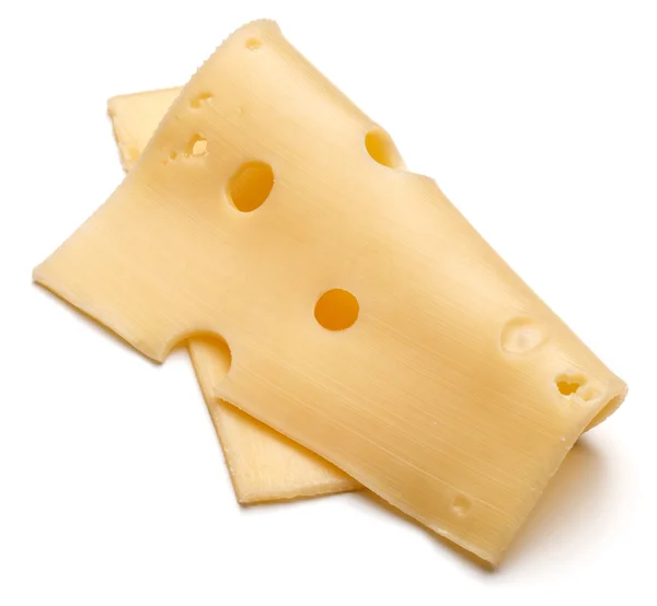 Single cheese slice — Stock Photo, Image
