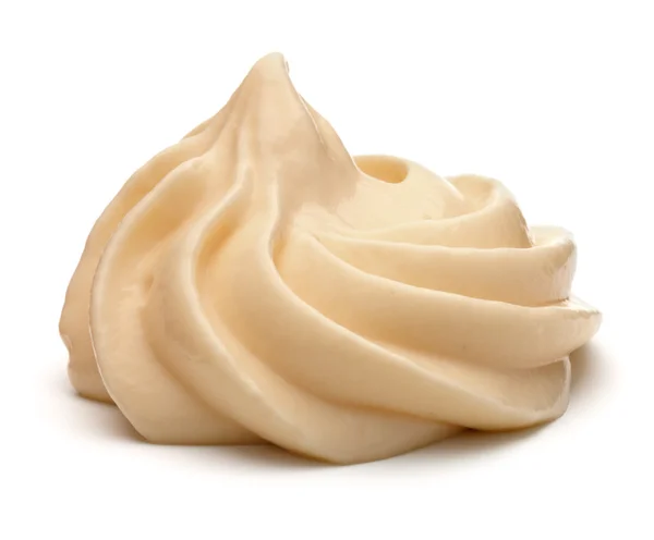 Lekkere mayonaise swirl — Stockfoto