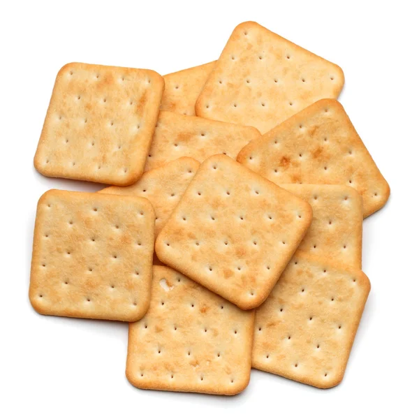 Száraz cracker cookie-k — Stock Fotó