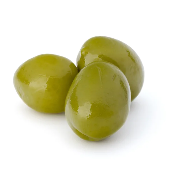 Olive verdi gustose — Foto Stock