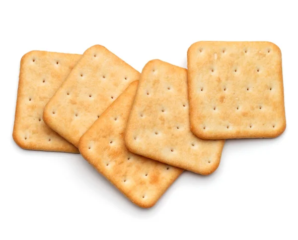 Száraz cracker cookie-k — Stock Fotó