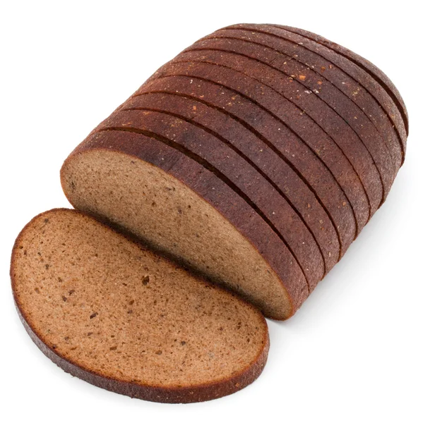 Sliced rye bread loaf — Stock Photo, Image