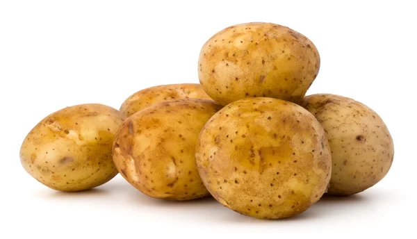 Куча новых картофельных клубней — стоковое фото