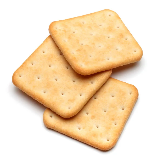 Biscoitos cracker seco — Fotografia de Stock