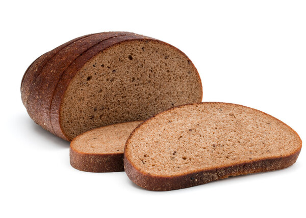 Fresh sliced rye bread 