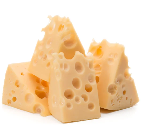 Sabroso bloque de queso — Foto de Stock