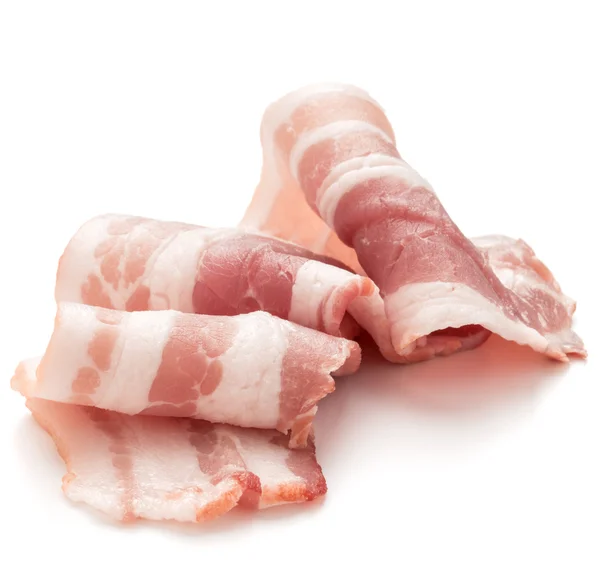 薄切り豚肉のベーコン — ストック写真