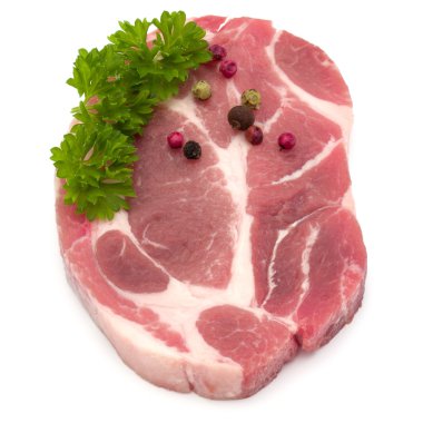 pişmemiş domuz eti 