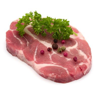 pişmemiş domuz eti 