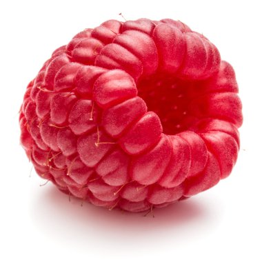 Olgun kırmızı ahududu