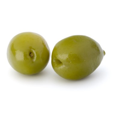 Lezzetli yeşil zeytin 